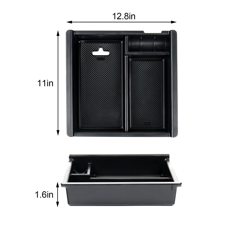 BILOPER Center Console Organizer for Toyota Tacoma 2016-2023 Accessories Storage