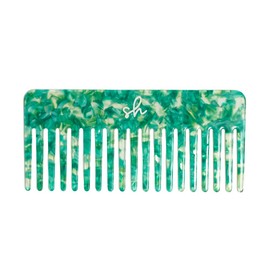 Simply Hair Wide Tooth Comb For Curls, Comb For Curly Hair, Curl Comb, Curly Hair Comb, Wide Tooth Comb, Shower Comb, Wide Comb For Brushing Out Curls, Durable and LightWeight (Green)