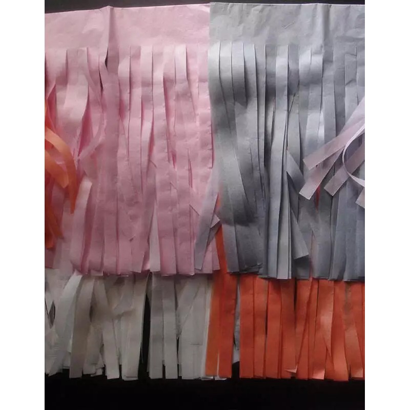 Quasimoon Tissue Paper Tassel Garland Kit - Powder Mix by