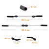 YL TRD Gafas ajustables Gafas Retenedores Deportes Impermeable Sunglass Strap