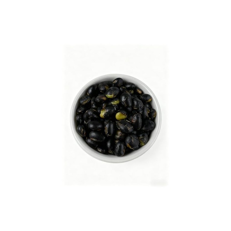 Sweet Post ​Crispy Roasted Black Soybeans 10oz | Lightly Salted,