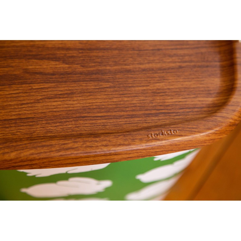 Stacksto 4580377251084 Basket Cherry Wood Style M onbaquet by mooq