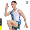 Sanken Marathon Tank Top Lightweight Running Singlet Shirt Dry Fit