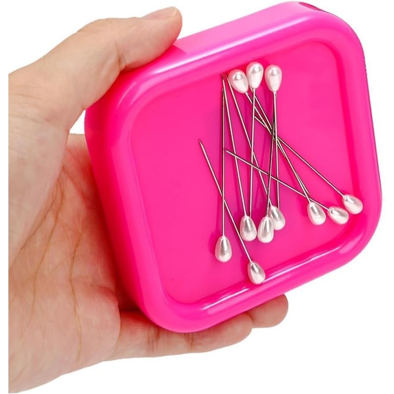 3 Pcs Square Magnetic Pin Cushion Anti Loss Sewing Pin