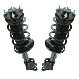 AutoShack Front Complete Struts Coil Springs Assembly Pair of 2 Driver and Passenger Side Replacement for 2009 2010 2011 2012 2013 2014 2015 Honda Pilot 3.5L V6 AWD FWD CST100785PR