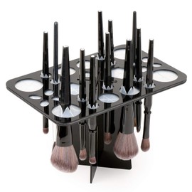 Organización impecable con Luckyiren: Descubre la comodidad de este Porta Brochas de Maquillaje flexible que se adapta a cualquier bolso o maleta. Disfruta de un acceso