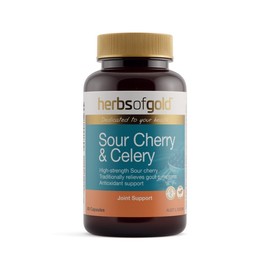 Herbs of Gold Sour Cherry & Celery Cap X 60