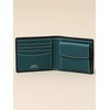 SHIPS 110030689 SAFFIANO Leather Men's Two-Tone Bifold Wallet, navy2