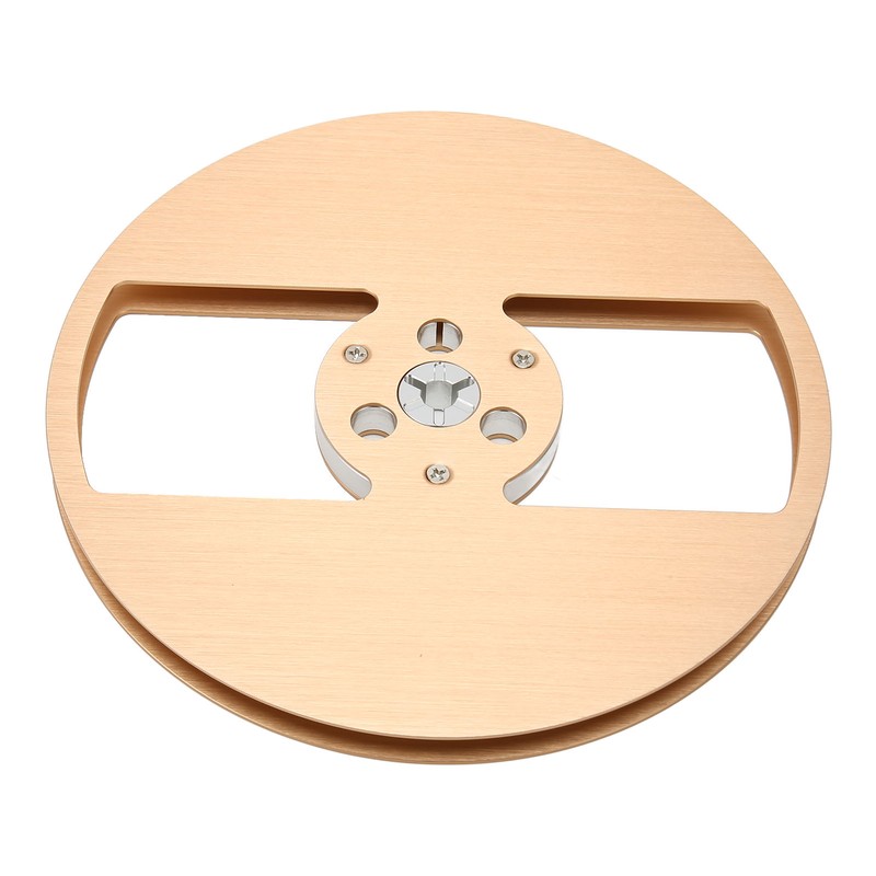 1/4 7 Inch Empty Reel Aluminum Alloy 2 Hole Opening
