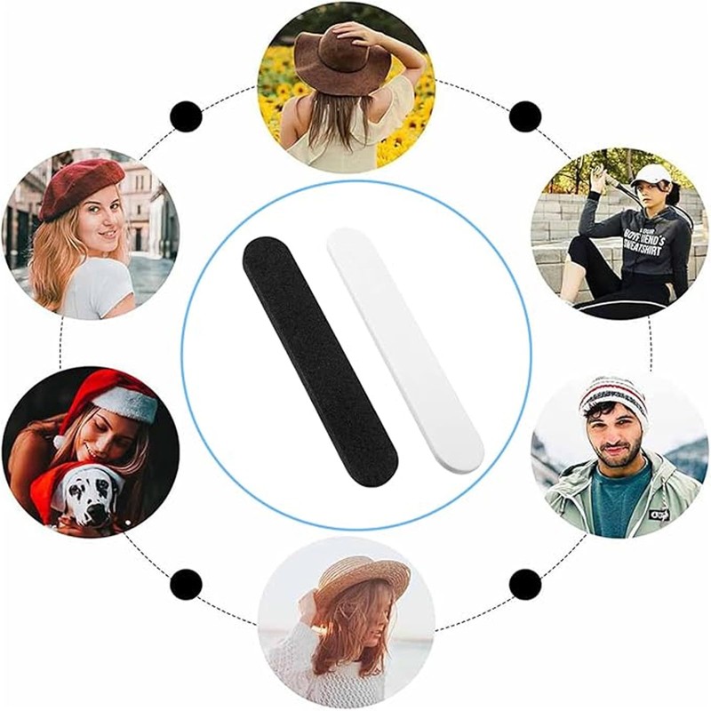 YOUNIEYO 20 Pcs Hat Size Reducers 11x2cm Foam Hat Sizer