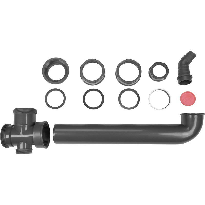 Cornat Recycled Drain Connection for Double Sinks - 1 1/2