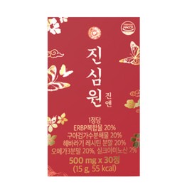 Jin& Jinsimwon 30 tablets 1 box Lecithin Omega 3 Guar Gum Hydrolyzate / 진앤 진심원 30정 1박스 레시틴 오메가3 구아검 가수분해물