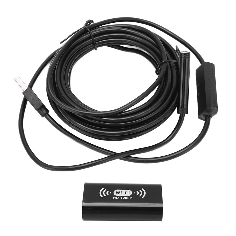 F130 8mm Wifi Endoscope Rigid Wire HD Waterproof Industrial Endoscope