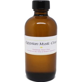 TCEShop Egyptian Musk: Clear Scented Body Oil Fragrance [Regular Cap - Clear - 4 oz.] - ID#22328