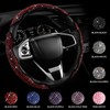 Queen's Land Diamond Bling Car Steering Wheel Cover with Crystal