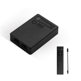 VST RGB Smart Voice Switch with Remote Controller, Low Voltage Light Switch Compatible with Google Assistant & Alexa & TUYA, for 12V Under Cabinet Lighting