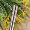 Fdit Stainless Steel Love Hearts Pattern Chopsticks, 1 Pair, Dishwasher