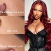 99J Burgundy Lace Front Wigs Human Hair 22 Inch 13x4