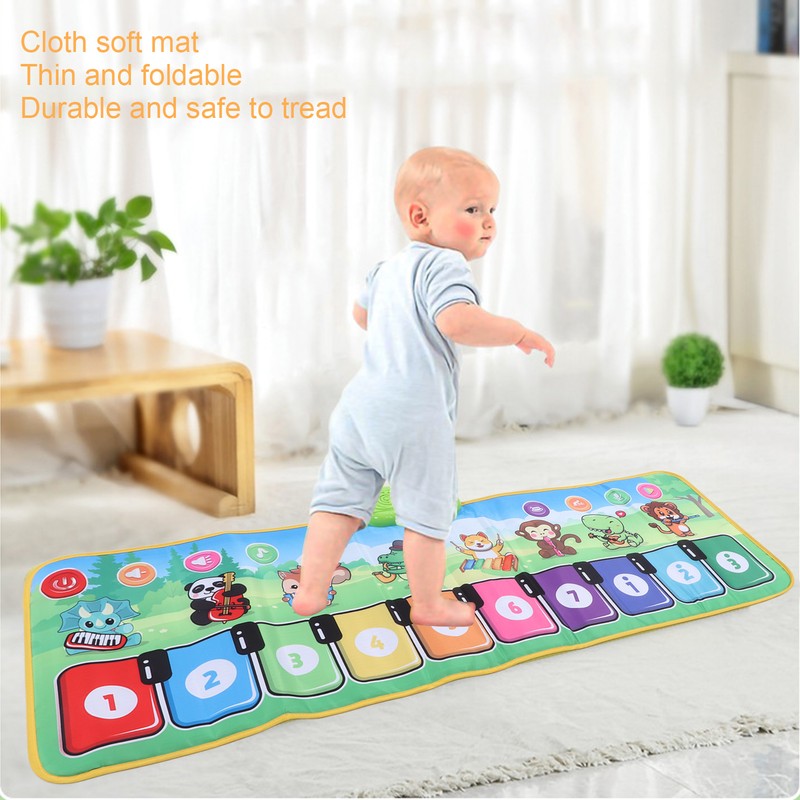 Dance Piano Mat Musical Early Educational Portable Music Mat Keyboard