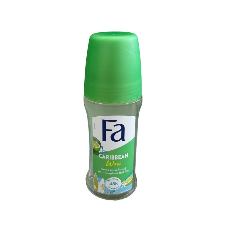 Fa Caribbean Lemon Roll on (Glass) Deodorant 50 ml