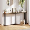 Yaheetech Narrow Console Table with Sturdy Metal Frame, 71 Inch