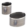 5Pcs Leather Punch Die Set Cutter Hollow Oval Cutting Mold