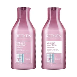 Redken Volume Injection Shampoo 300ml & Conditioner 300ml Duo New