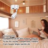 DC10‑30V LED RV Bedside Lamp Aluminum Alloy High Brightness RV