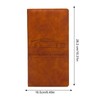 Vehicle License Document Case,Document Card Paperwork Wallet Case - Natural