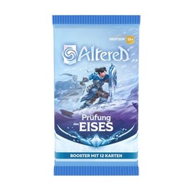 EQUINOX Altered Exam of Ice Booster Pack with 12 Cards, Extensive Deck Expansion for Altered, Strategic Card Game to Collect, Age 13+ for 2 Players, 20-30 Minutes, German
