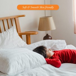 Toddler Pillowcase Cover with Zipper Closure 100% Soft Egyptian Cotton Small Pillow Cover 2-Pices, 500 Thread Count Travel Pillow Cases 12x16 inch, Taupe