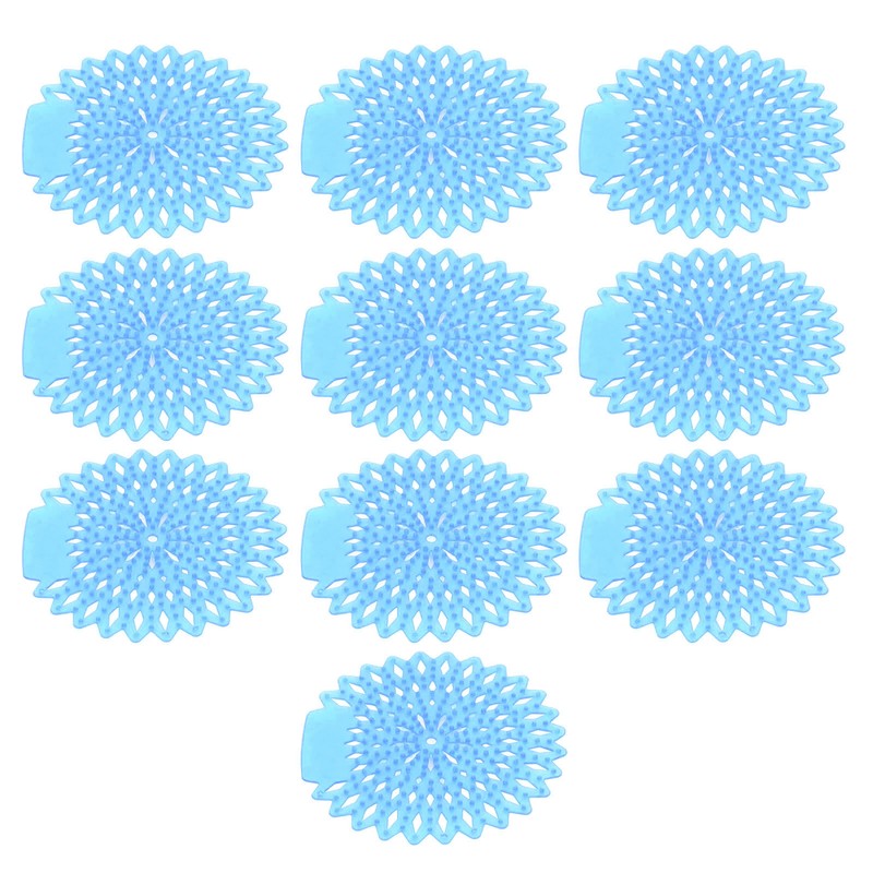 10Pcs Urinal Screens Deodorizer Splash Proof Long Lasting Odor Removal