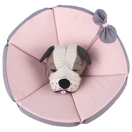 Komii Elizabeth Collar for Dogs and Cats, Extra Large, Lightweight, Fabric, Soft, Waterproof, Durable, Wound Protection, Licking Prevention, Scratch Prevention, Adjustable, Suitable for Small, Medium