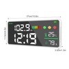 Decibel Meter 5-in-1,Digital Sound Level Meter 30-130db,8.5" LCD Display Noise