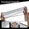 100 Pcs Disposable Beard Nets Food Service, Breathable Nylon Hair