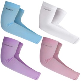 UV Sun Protection Arm Sleeves - UPF 50 Compression Cooling Arm Cover for Men & Women