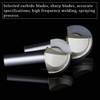 1/2-inch Shank, 7/8-inch Cutting Dia, 2-Flute, Carbide Tipped Groove Round