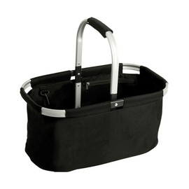 ID Folding Shopping Basket/Bag (One size) (Black)