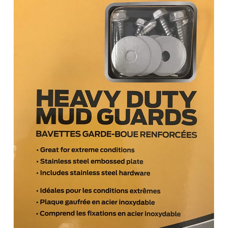 PLASTICOLOR Gmc Heavy Duty Rear 12 X 23 Mud Guards,