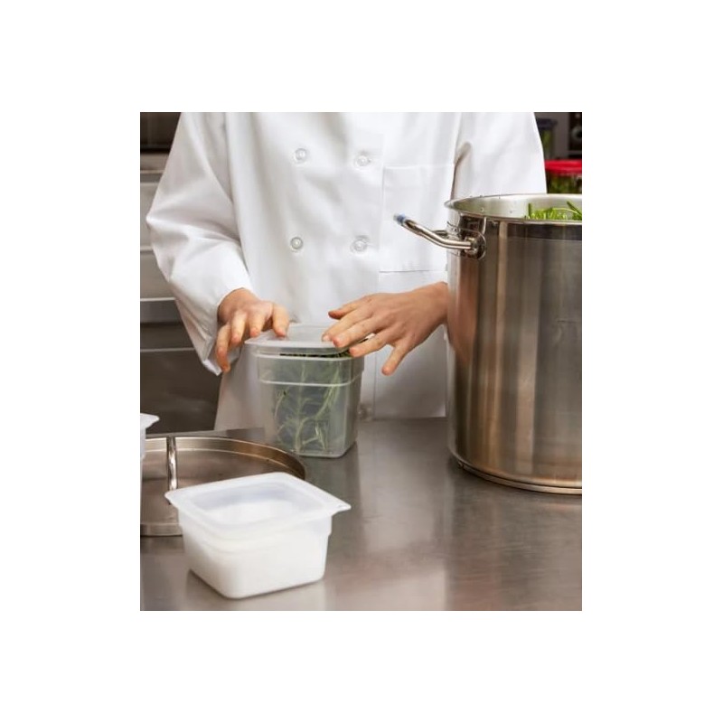 cambro Freshpro Mini Food Storage Container Set with Lid, Translucent