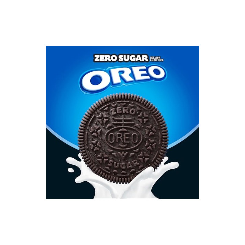 OREO Zero Sugar Chocolate Sandwich Cookies, 10 Snack Packs (2