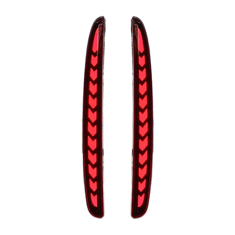 Dreamseek LED Reflector Rear Bumper Tail Light for Honda Civic