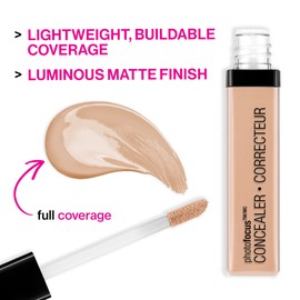 Wet n Wild Photo Focus Concealer, Medium Tawny, Under Eyes, Makeup, Blemish, Full Coverage, Lightweight (Pack of 3)