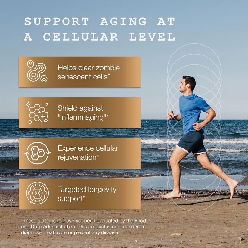 OMRE Quercetin and Fisetin Supplements - Third-Party Tested Senolytic Supplements