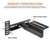 Colinktool Adjustable Headboard Bracket Kit - Black Metal Bed Frame