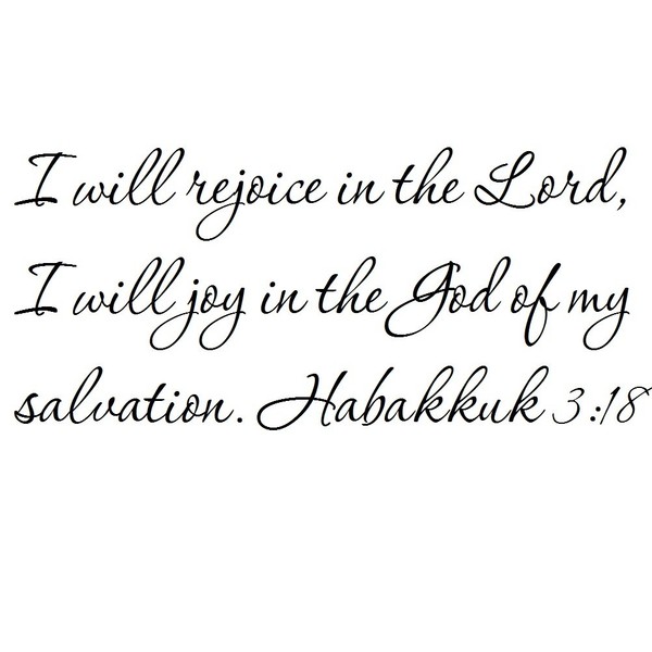 Tapestry Of Truth - Habakkuk 3:18 - TOT2402 - Wall