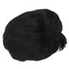 Men's Short Black Wig High Temperature Silk Layered Realistic Breathable