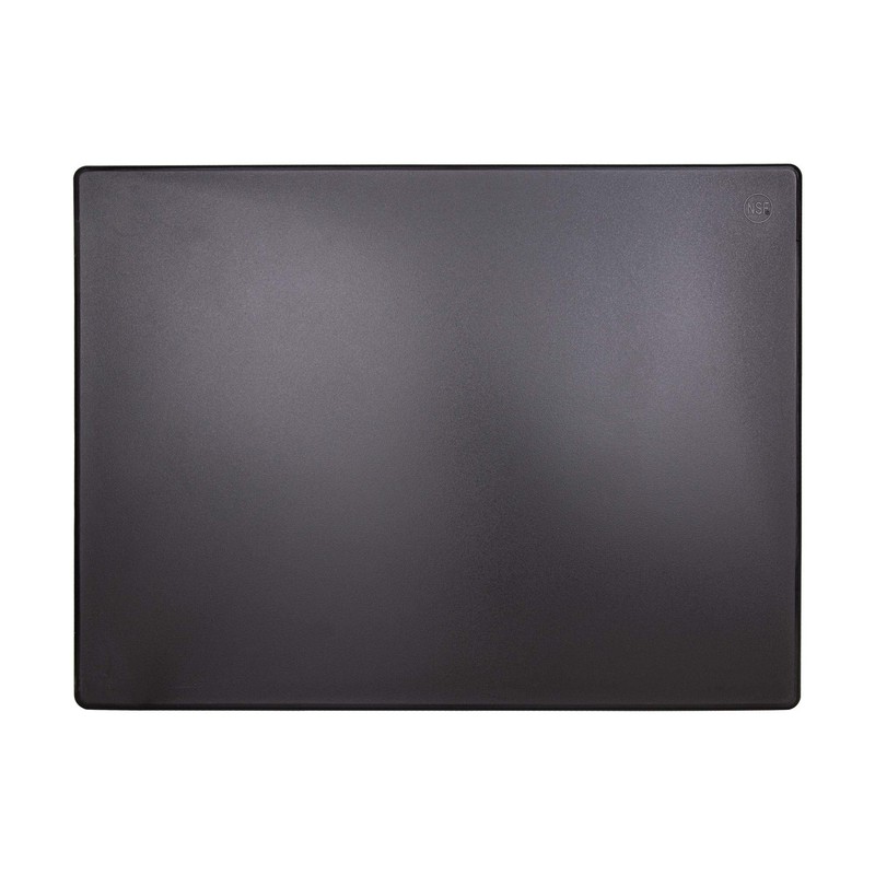 Thirteen Chefs Black Plastic Cutting Board - 18 x 12
