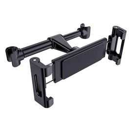 Car Headrest Mount Holder for Smartphone Tablet 5~9 Inch 360 Degree Rotation for Back Seat