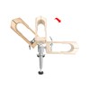 QWORK Leather Sewing Clamp Tool for Belts, Bags, and Purses,